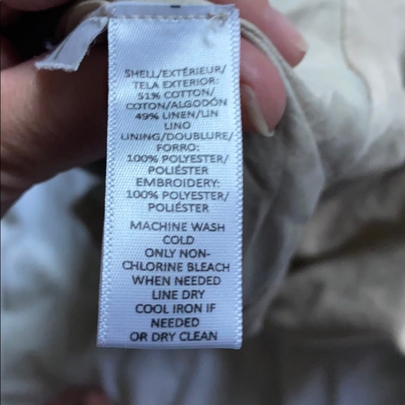 Printed Linen-cotton mini - Picture 4 of 4